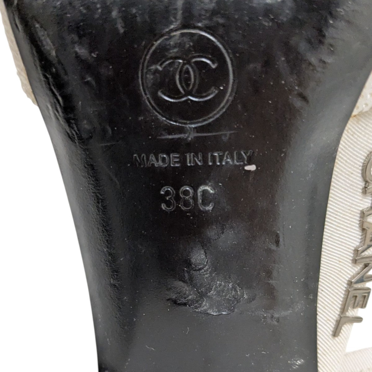 CHANEL シャネル　ブーティ　ヒール　スエード　38 23K/8cmヒールでスタイルアップ】CHANEL ショートブーツ (CHANEL