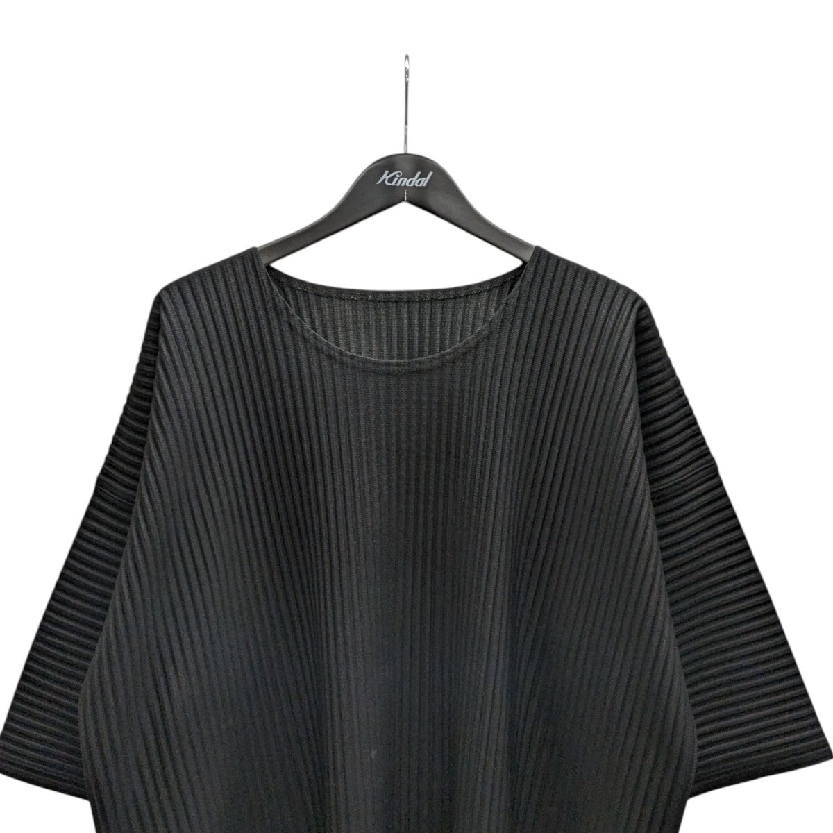 オムプリッセイッセイミヤケ ボトルネックカットソー ブラック issey HOMME PLISSE ISSEY MIYAKE(イッセイミヤケオムプリッセ