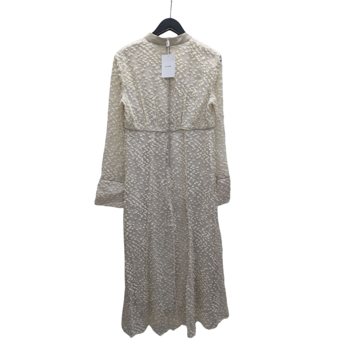 レア品！CLANE ARCHCUTFLARECOAT新品未使用ネイビー2 CLANE（クラネ）の「【CLANE/クラネ】ARCH CUT FLARE COAT