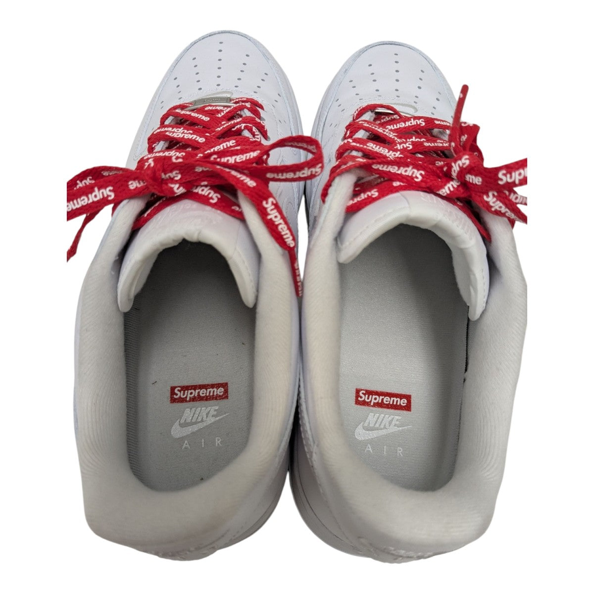 Nike Air Force 1 Supreme ホワイト Brand New Supreme® x Nike® Air Force 1 Mid White - Size 9.5
