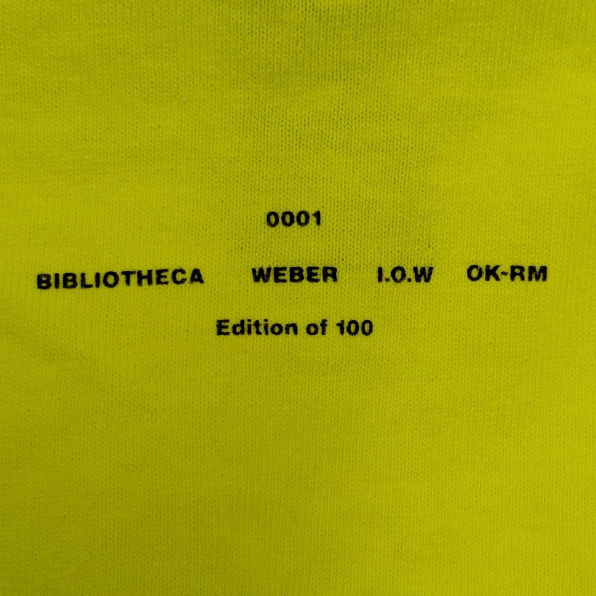 Weber 0001 -special t shirtプリントTシャツ 古着・中古-7枚目のアイテム画像