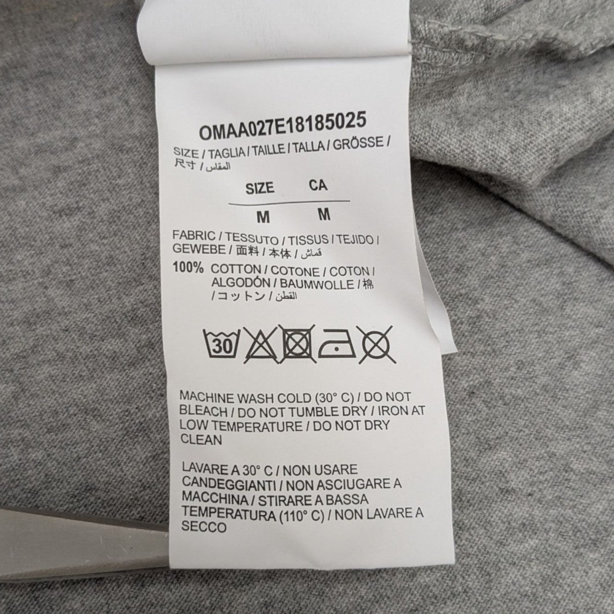 OFFWHITE プリントTシャツOMAA027E18185025 古着・中古-10枚目のアイテム画像