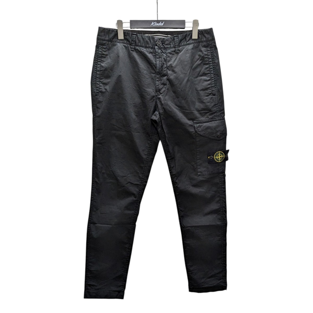 ストーンアイランド　カーゴパンツ　ブラック　W30 STONE ISLAND(ストーンアイランド) カーゴパンツ ブラック
