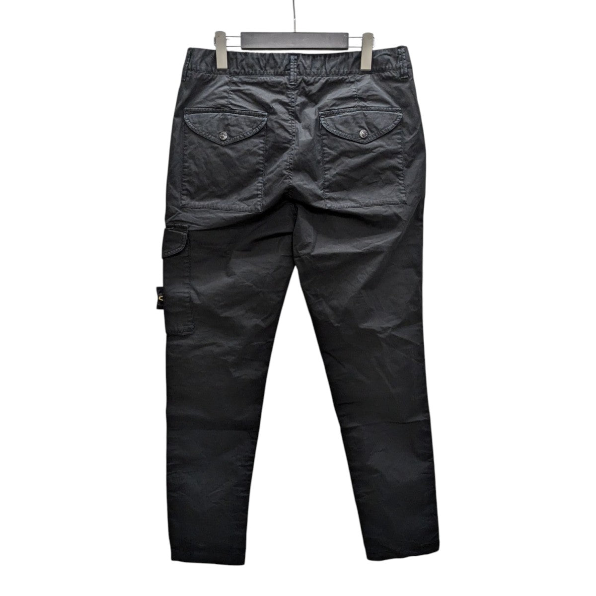 ストーンアイランド　カーゴパンツ　ブラック　W30 STONE ISLAND(ストーンアイランド) カーゴパンツ ブラック