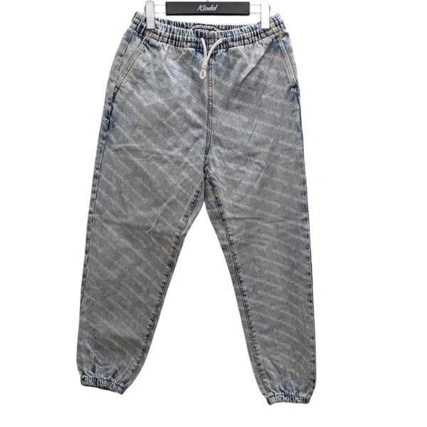 ALEXANDER WANG(アレキサンダーワン) デニム総柄イージーパンツ