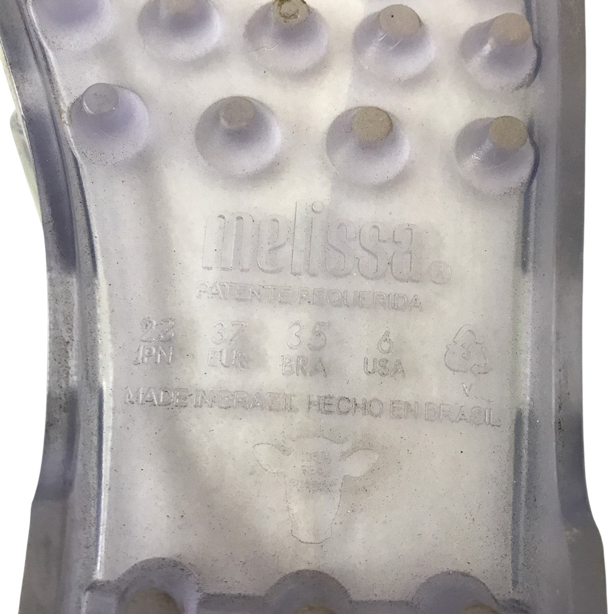 melissa クリアグルカサンダル32408 6008 古着・中古-6枚目のアイテム画像