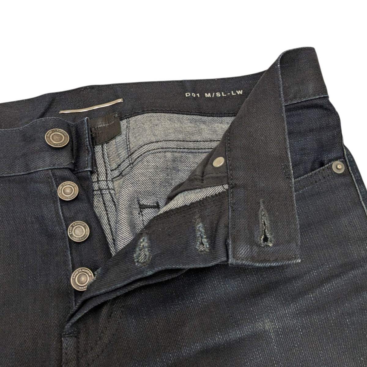 SAINT LAURENT PARIS D01 スキニーデニム 日本製 エディ期 国内正規 15SS Saint Laurent Paris サンローランパリ Hedi