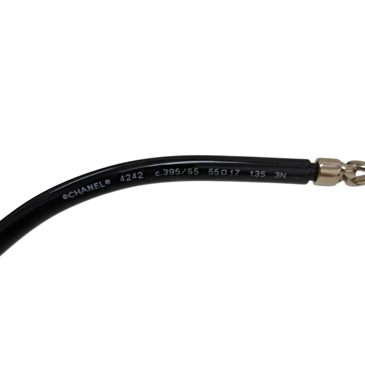 CHANEL c．396 55 グラスチェーンサングラス 古着・中古-6枚目のアイテム画像