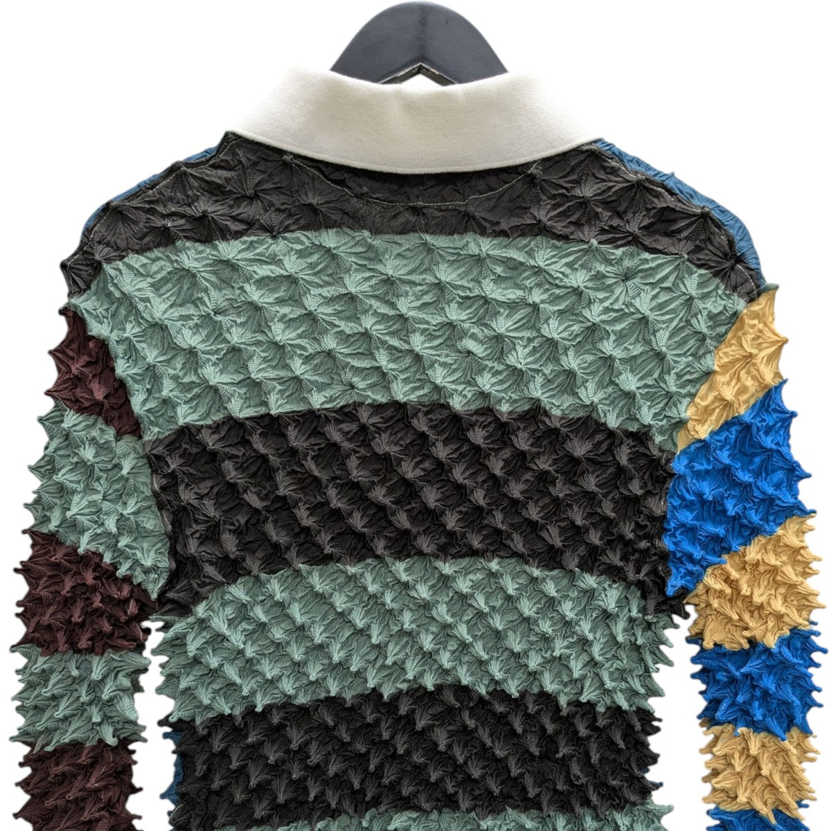 【新品未開封】PALACE ラガーシャツ Mサイズ MASU(エムエーエスユー) 25SS SPIKY RUGGER SHIRT スパイキー