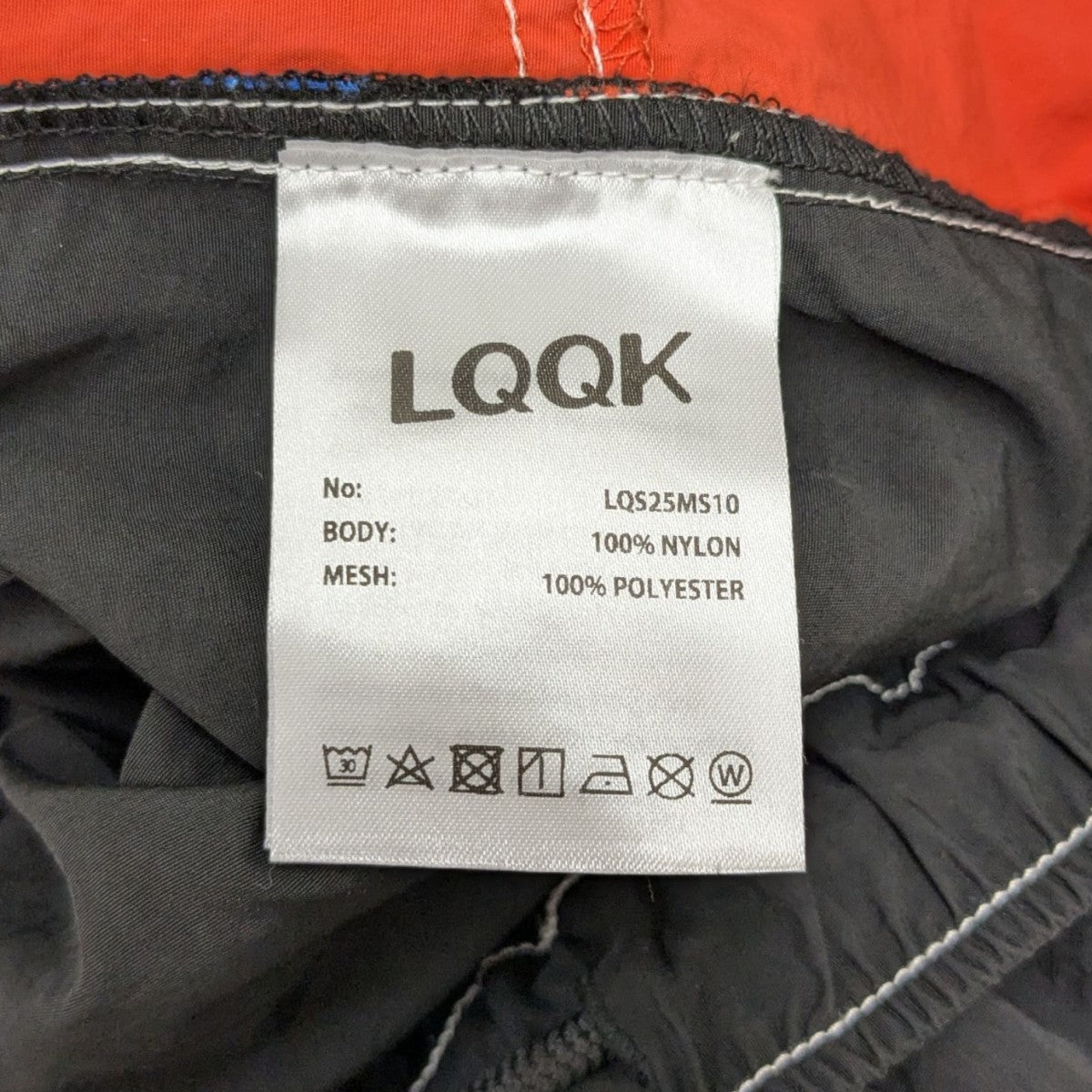 LQQK STUDIO 25SSMOTORCYCLE SHORTSショートパンツLQS25MS10 古着・中古-6枚目のアイテム画像