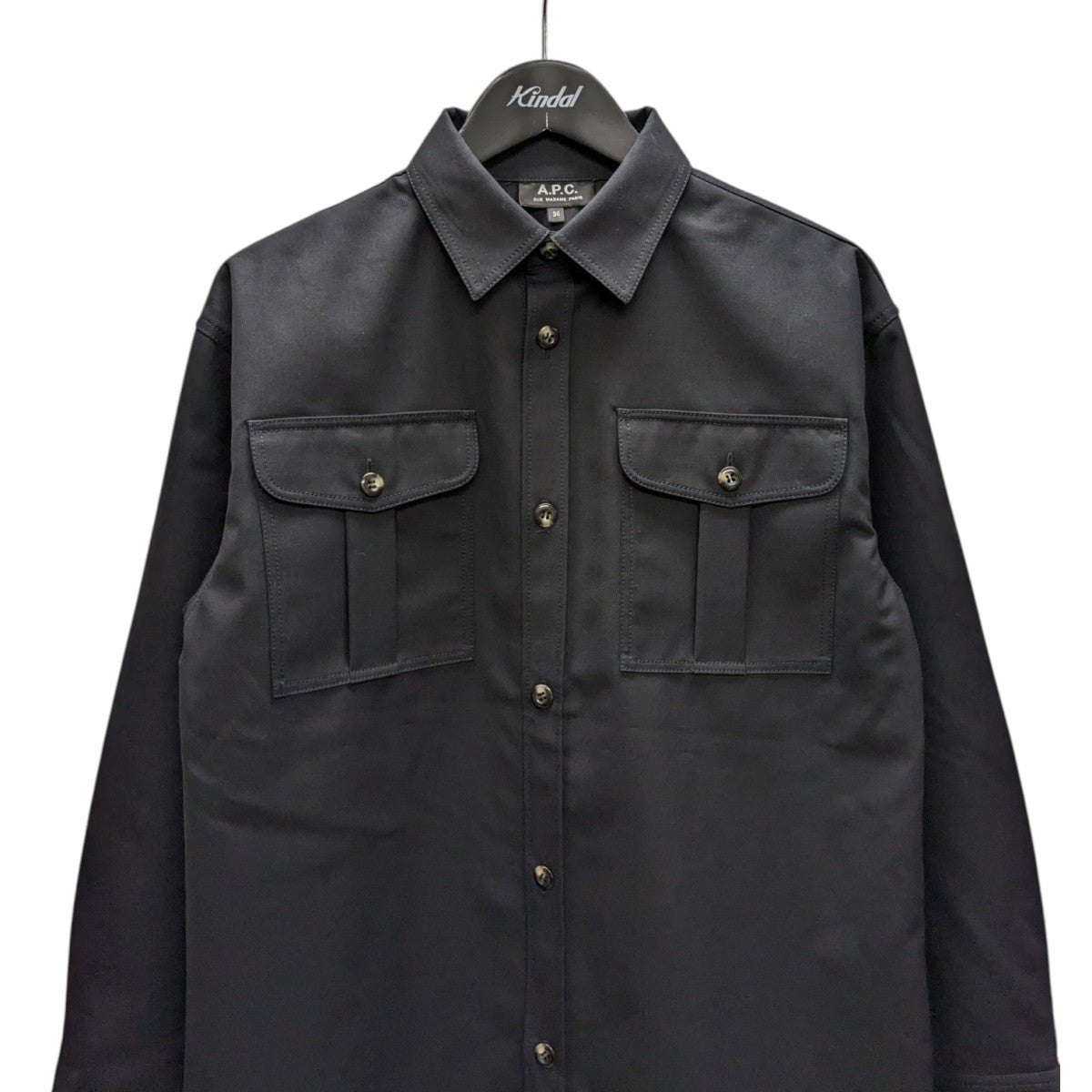 a.p.c. A.P.C アーペーセー ウール ネルシャツ チェックシャツ