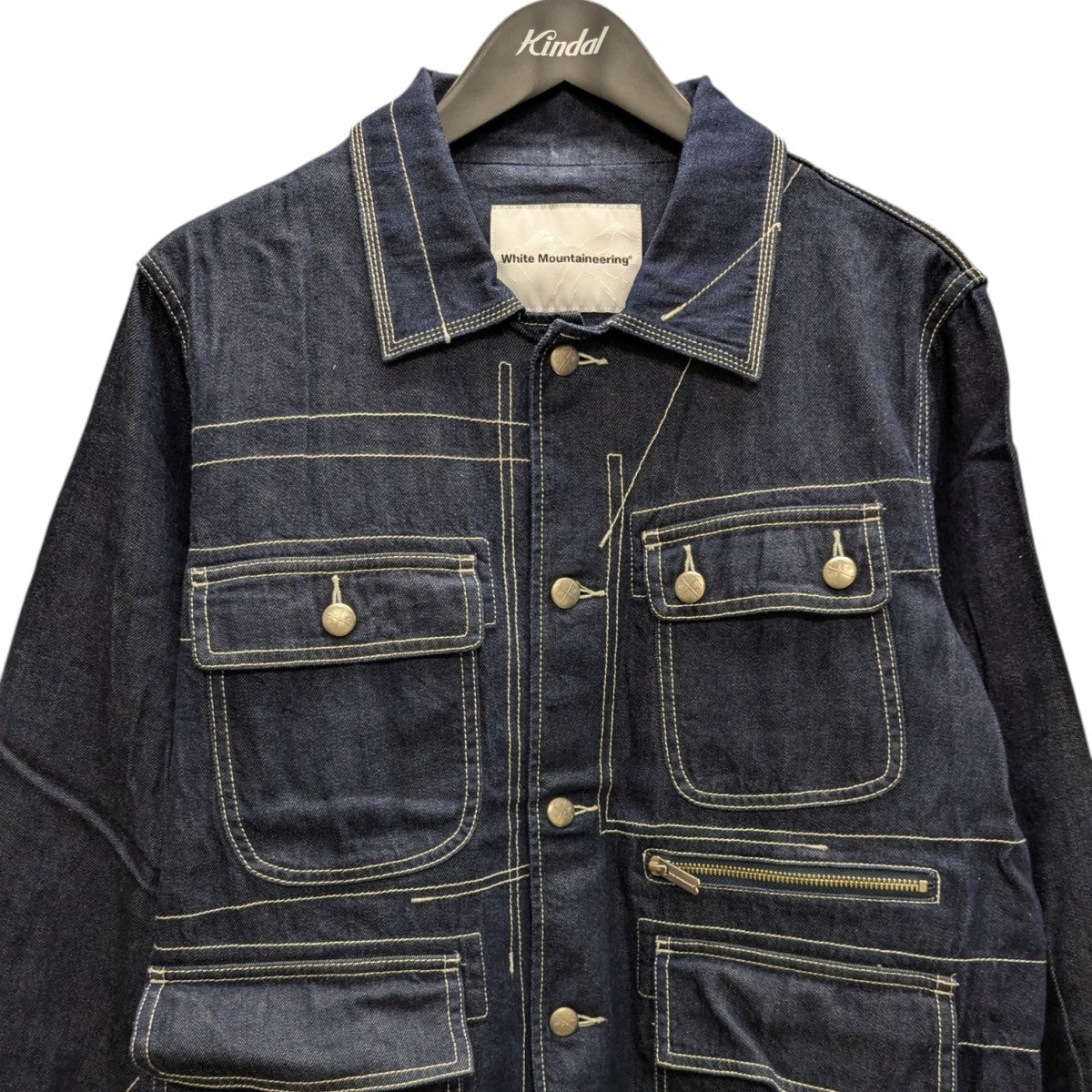 ホワイトマウンテニアリング グローバーオール サイズ3 WHITE MOUNTAINEERING(ホワイトマウンテニアリング) 24SSDENIM