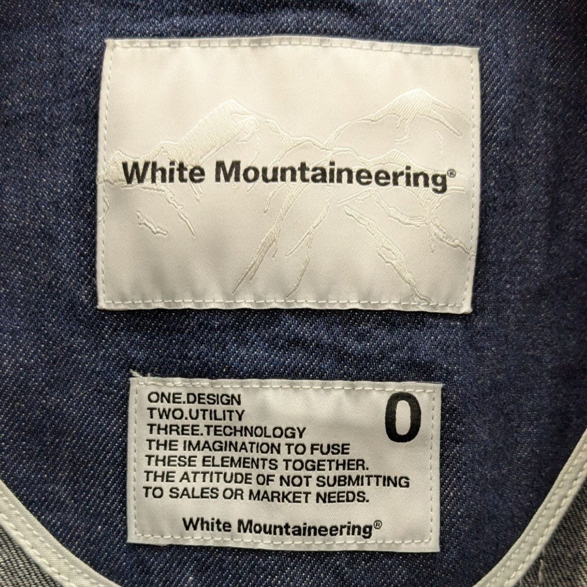 ホワイトマウンテニアリング グローバーオール サイズ3 ホワイトマウンテニアリング グローバーオール サイズ3
