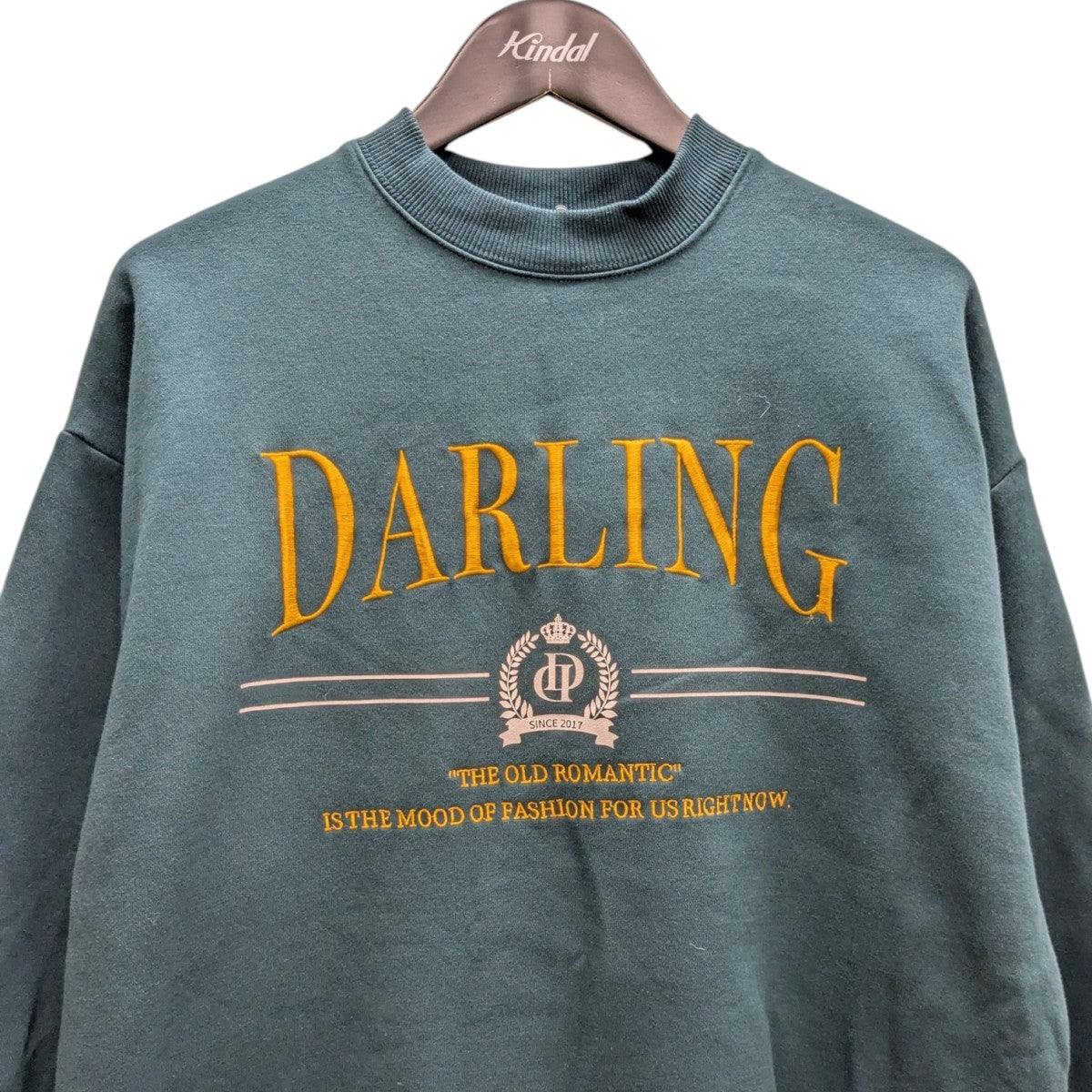 ダーリッチ　ロゴオーバースウェット レースアップロゴスウェットプルオーバー – Darich