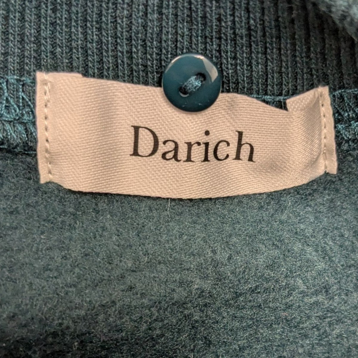 Darich(ダーリッチ) ロゴ刺しゅうスウェット 112331021 グリーン