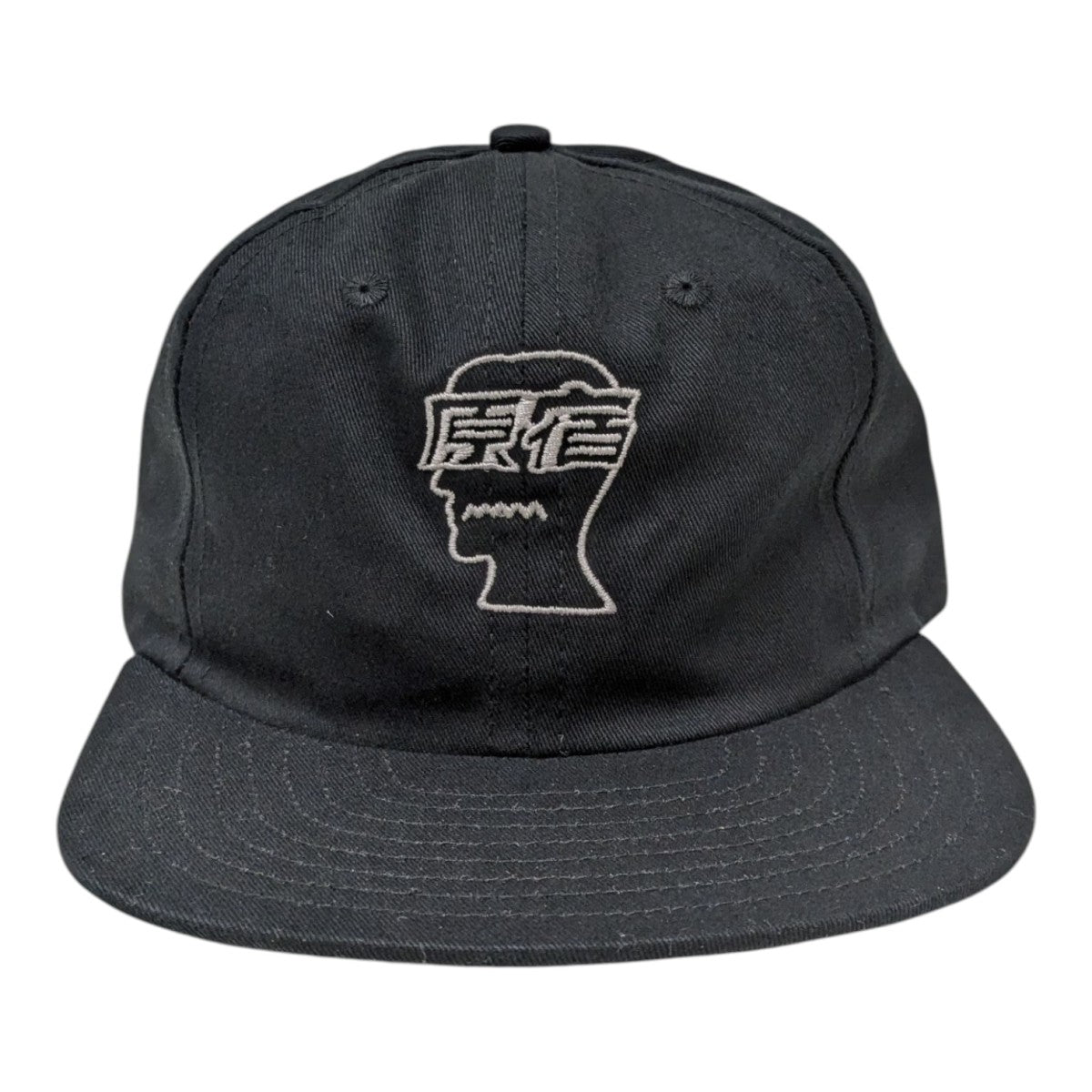BRAIN DEAD コーデュロイ黒キャップ BRAIN DEAD（ブレインデッド） コーデュロイキャップ USA製