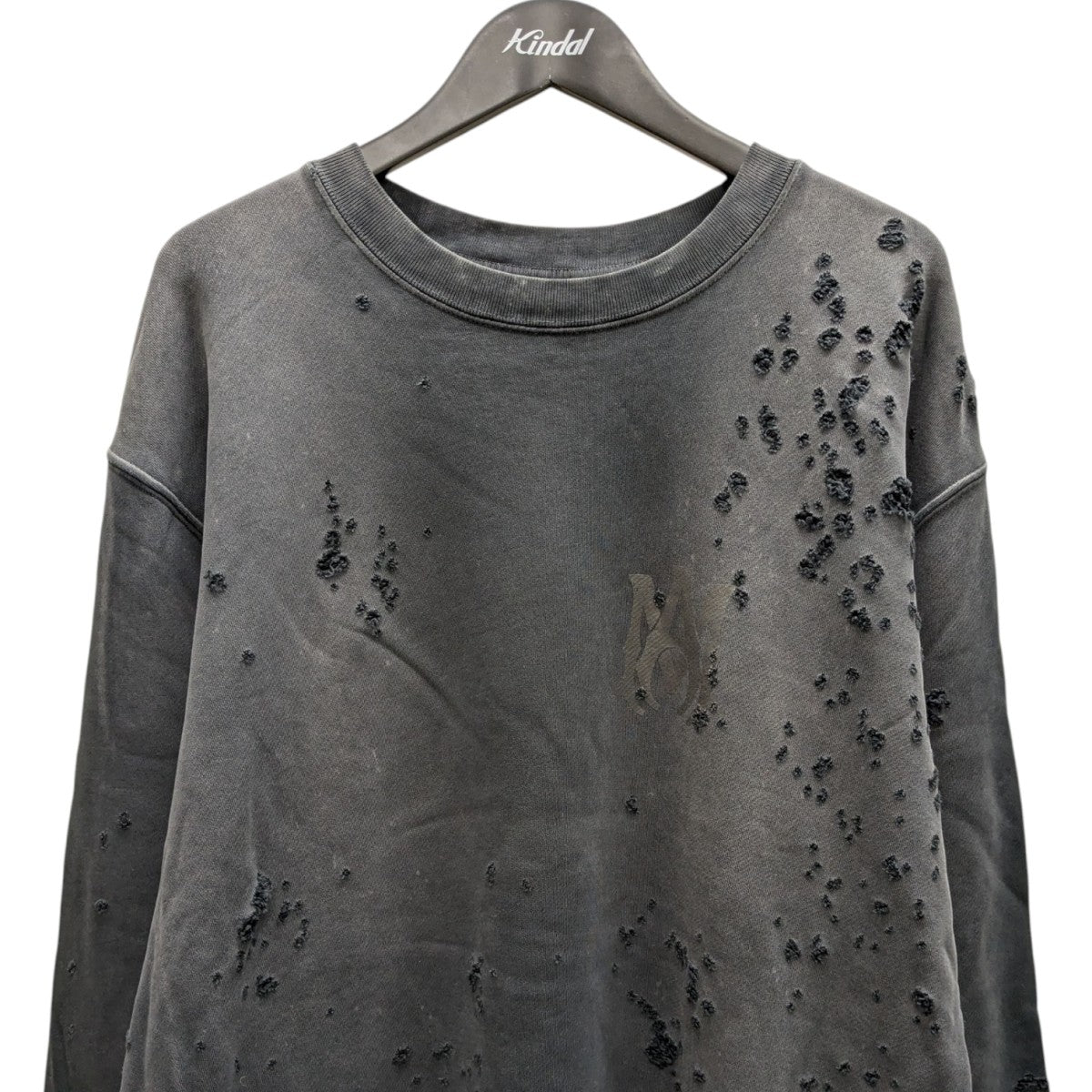 AMIRI(アミリ) 24AW MA CORE LOGO DHOTGUN CREWNECK ショットガン加工