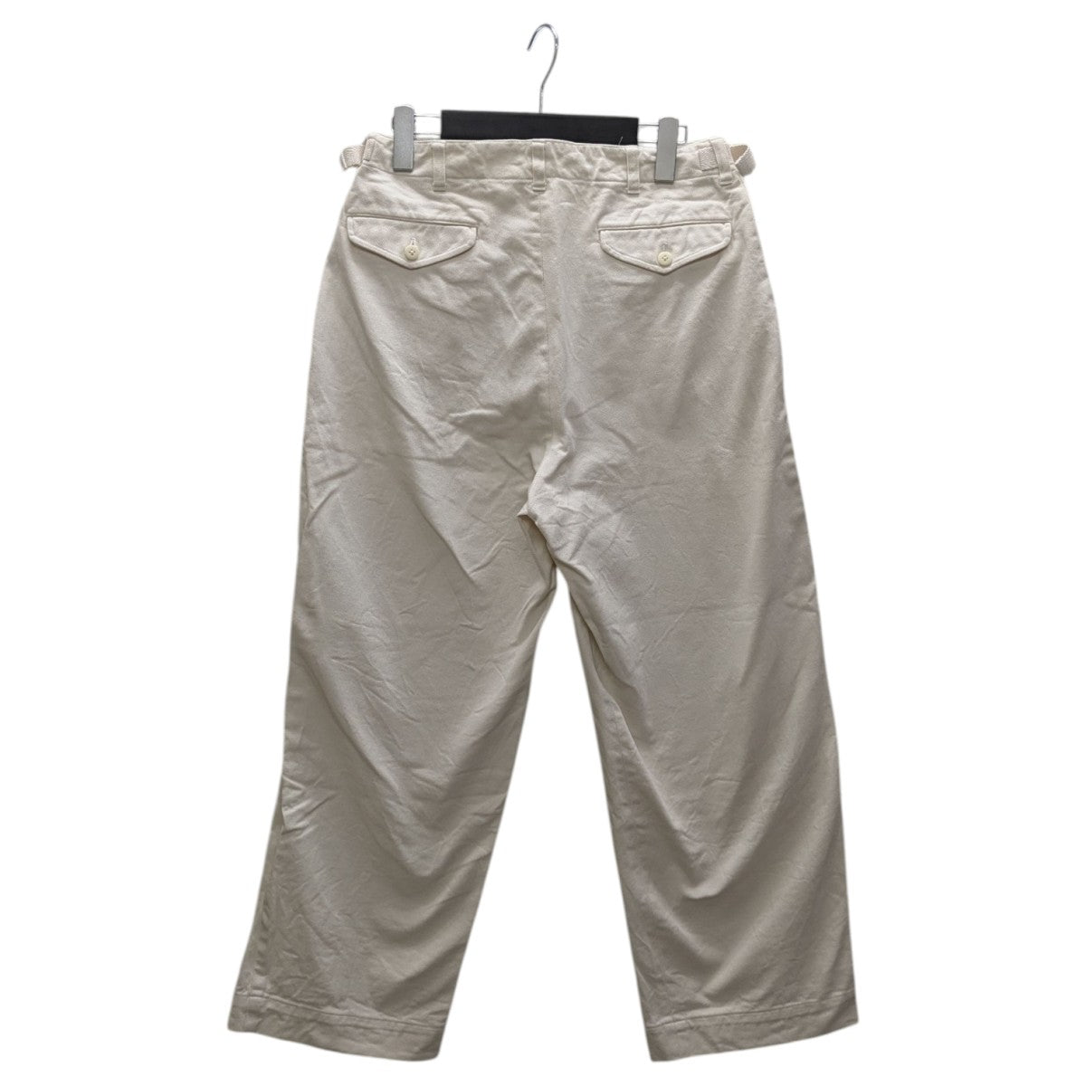 MARKA(マーカ) SIDE ADJUST TROUSERS ORGANIC COTTON DRILLワイド