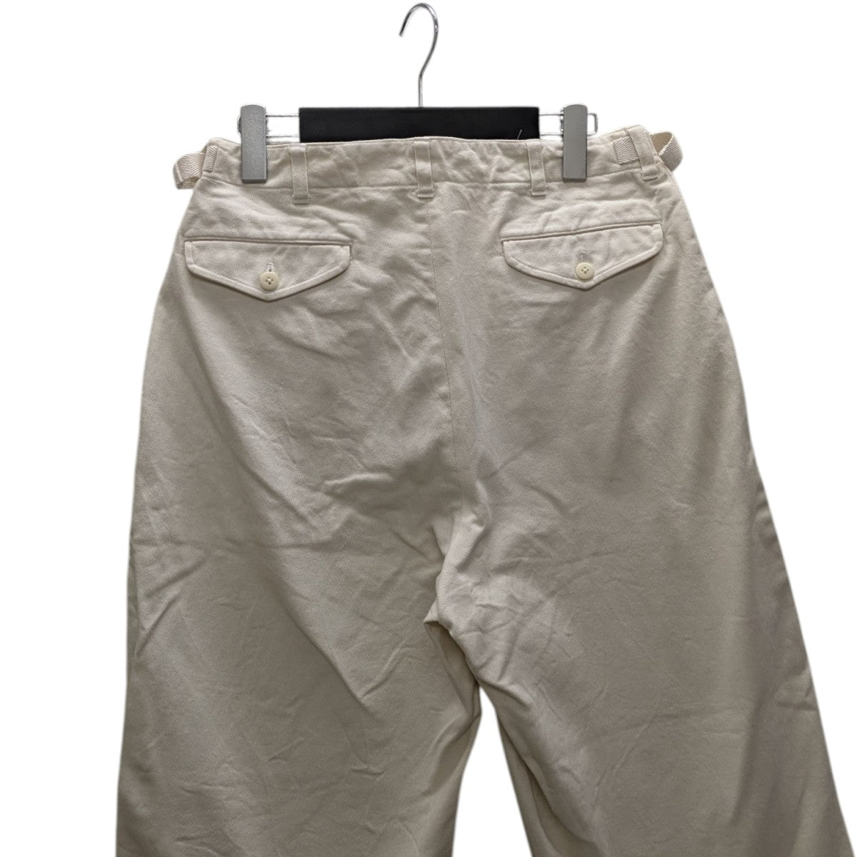 MARKA(マーカ) SIDE ADJUST TROUSERS ORGANIC COTTON DRILLワイド