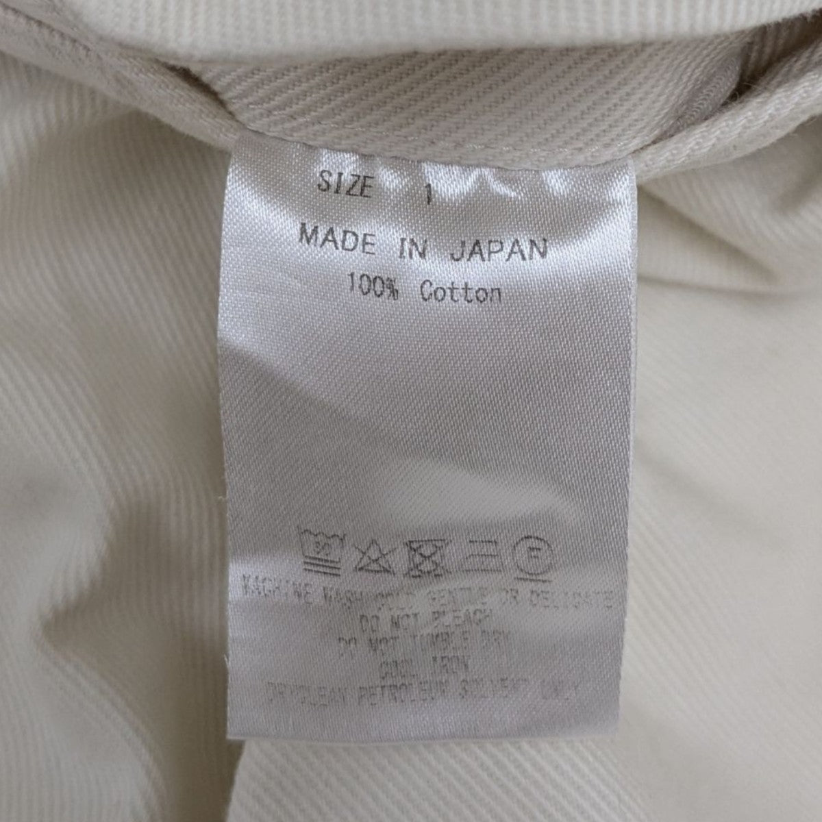 MARKA(マーカ) SIDE ADJUST TROUSERS ORGANIC COTTON DRILLワイド