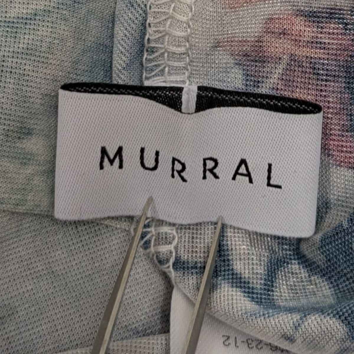 ミューラル MURRAL 長袖カットソー MU21JU-FW02 グレー サイズ：FREE MURRAL(ミューラル) プリントカットソーMU21JU-FW02 MU21JU-FW02