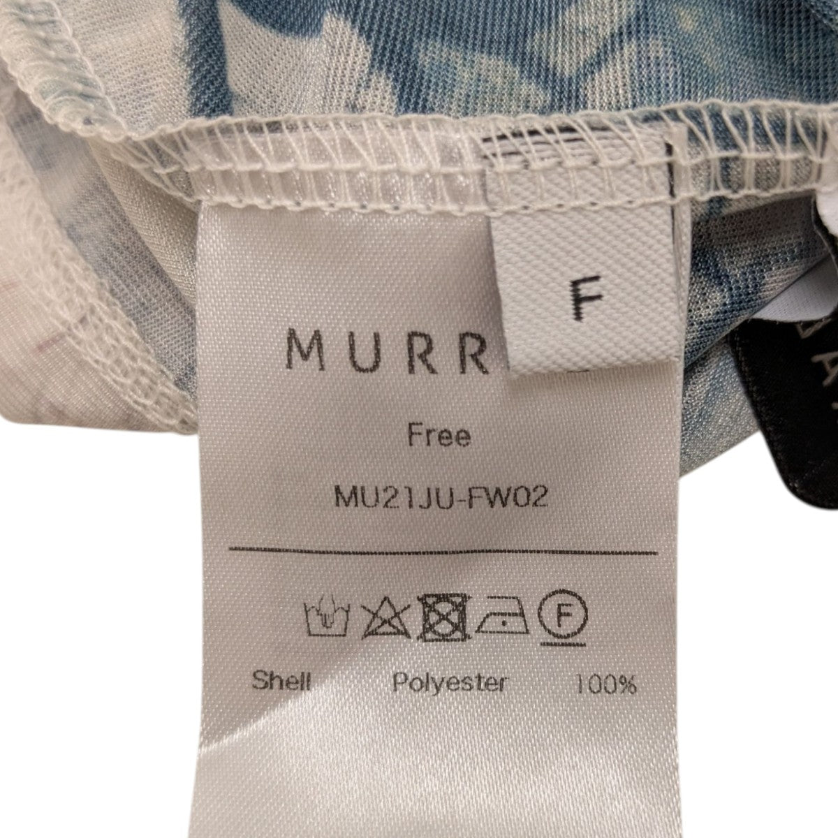 MURRAL(ミューラル) プリントカットソーMU21JU-FW02 MU21JU-FW02