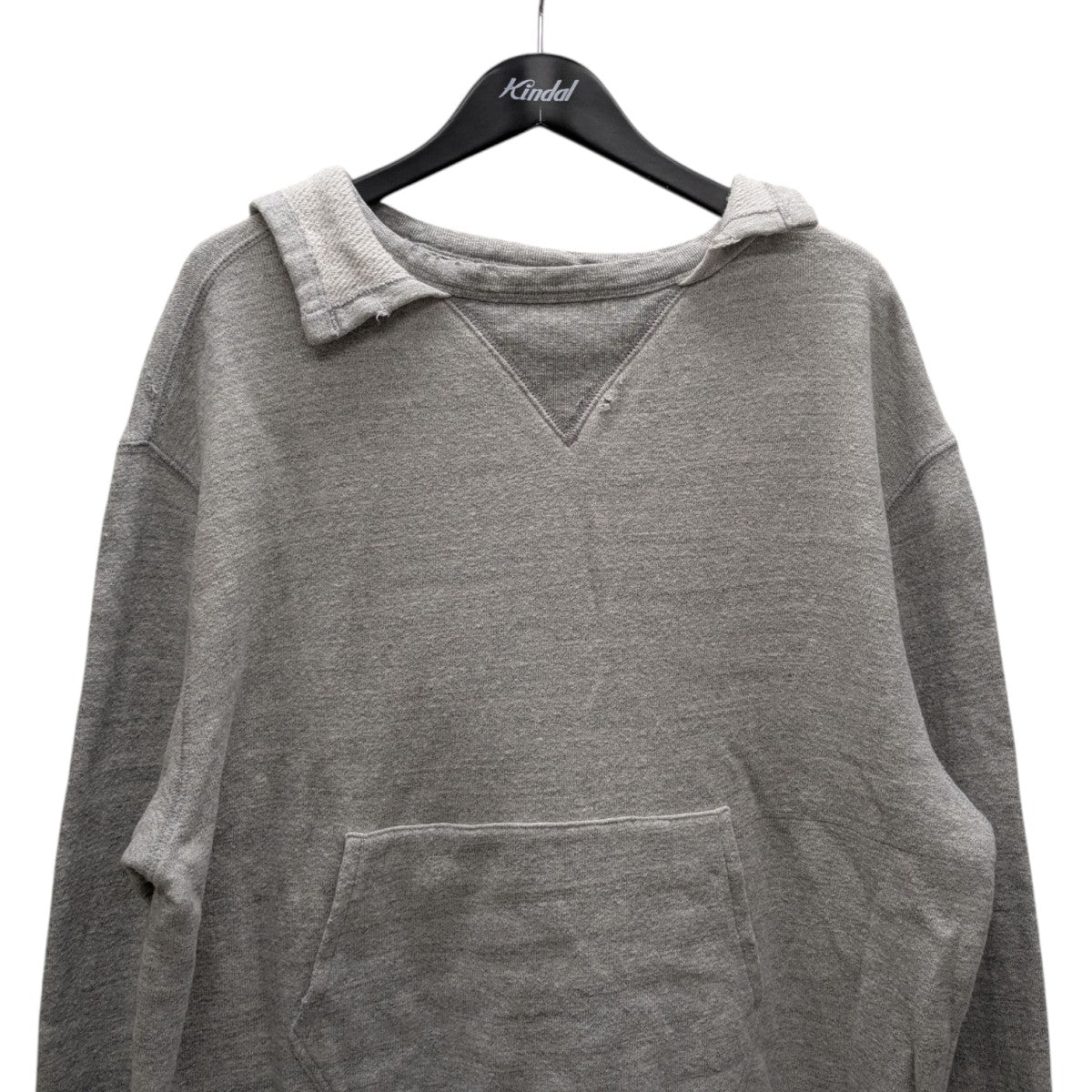 Maison Margiela 1 10 25SSユーズド加工後付けパーカーS50GU0231 M25015 古着・中古-2枚目のアイテム画像