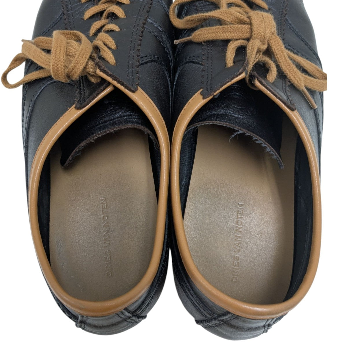 最後のお値下げ！DRIES VAN NOTEN ブラックレザーサンダル 24SS new /Dries Van Noten レザービーチサンダル Sandal Black