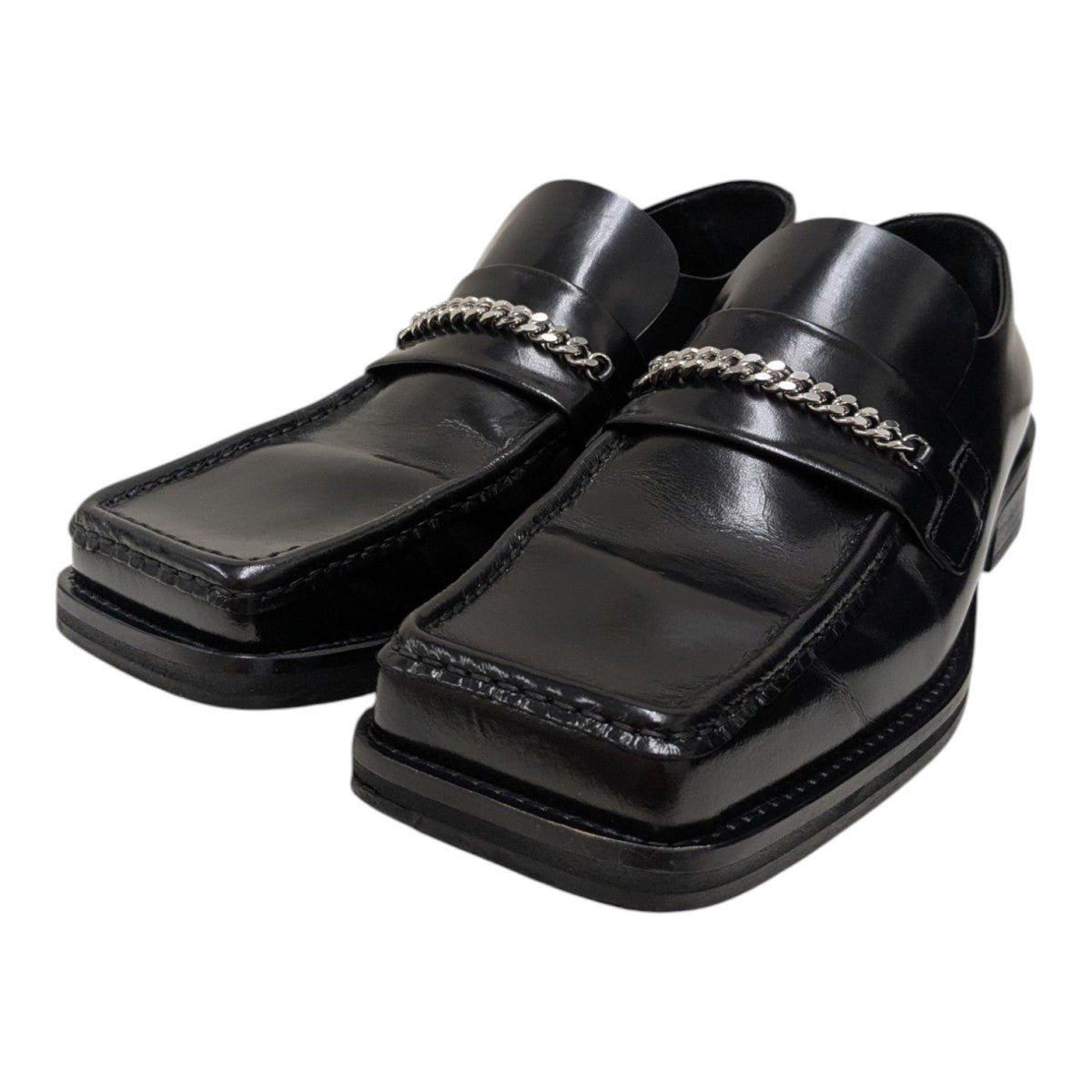 25SSSQUARE TOE LOAFERレザーローファー