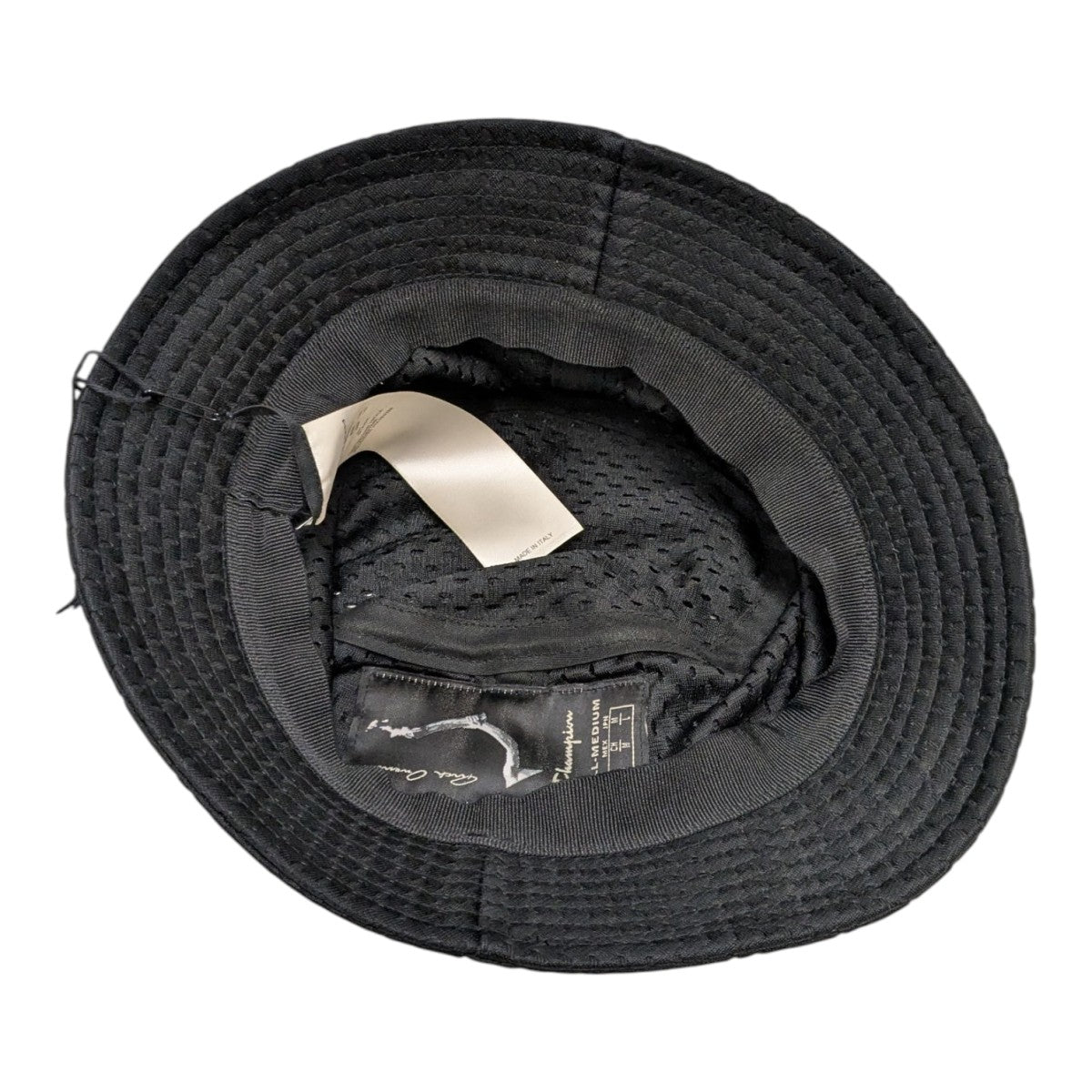 リックオウエンスチャンピオンバケットハット RICK OWENS(リックオウエンス) ×Chanpion GILLIGAN HAT -CHNY