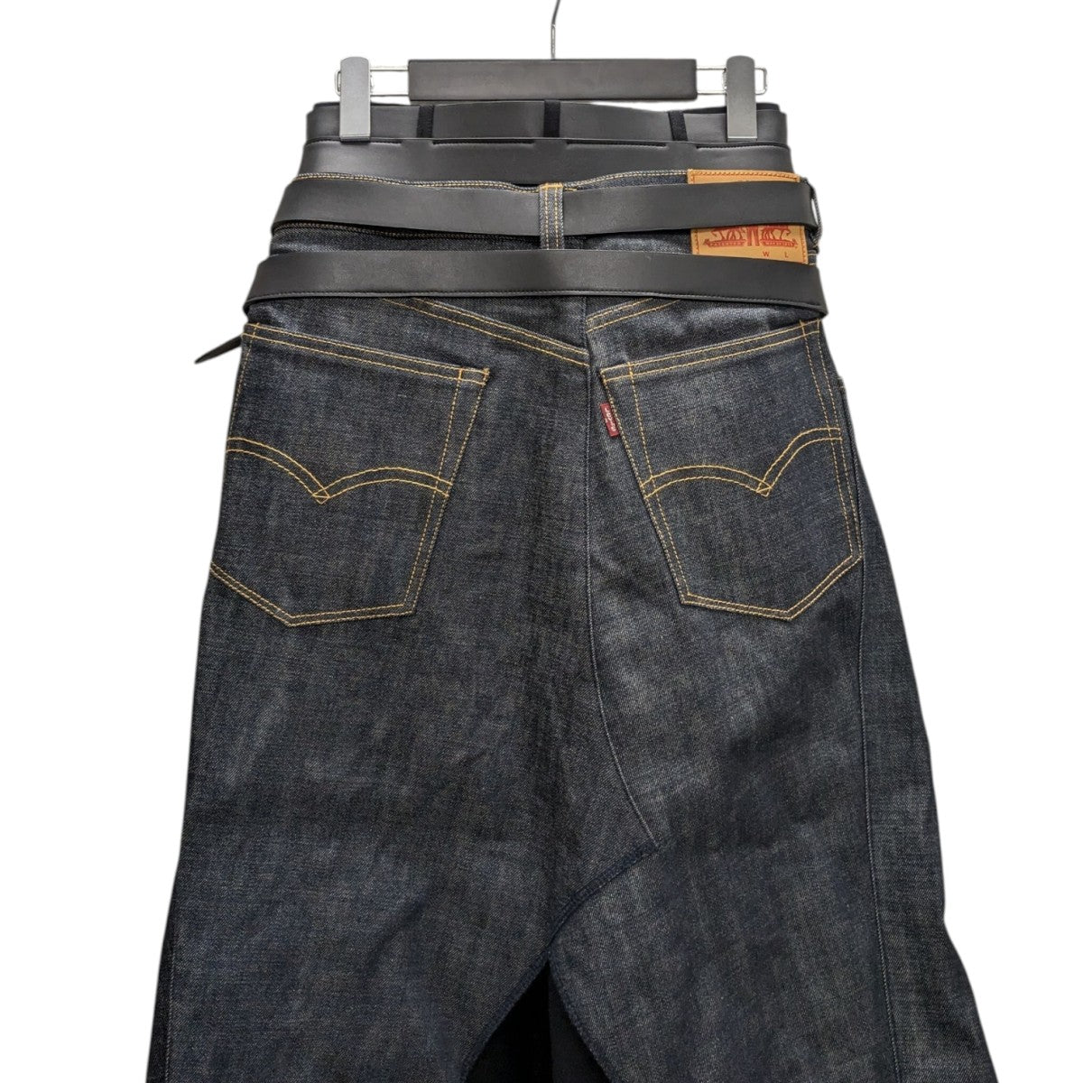 JUNYA WATANABE x Levi’sデニム ベルトボトムスJN-P10 JUNYA WATANABE x Levi'sデニム ベルトボトムスJN-P10 - メルカリ