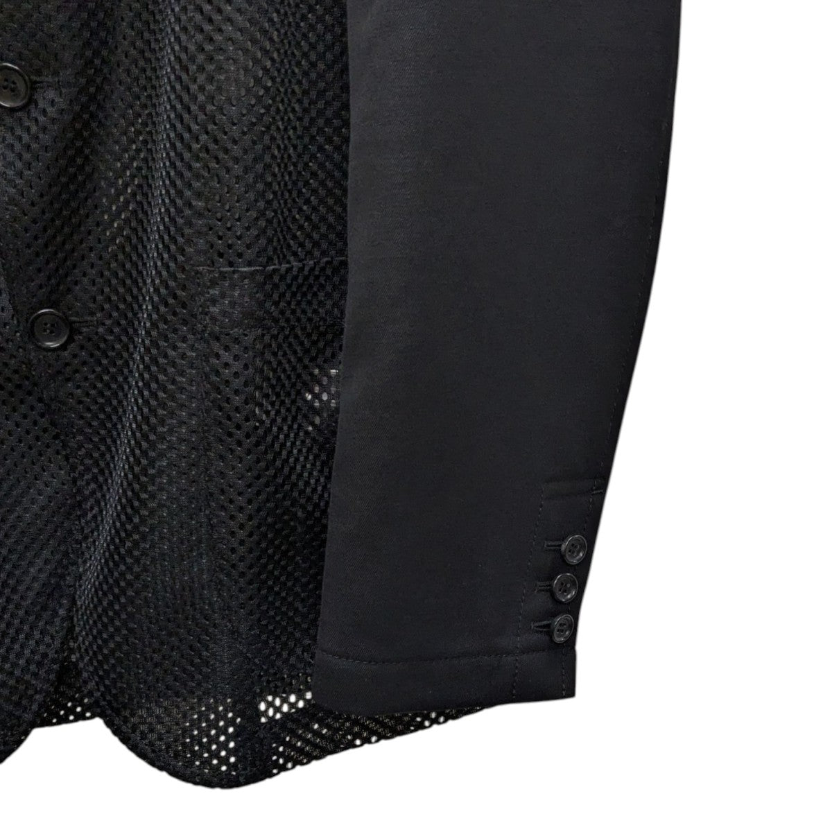 AD2007 コムデギャルソンコムデギャルソン ダブルジャケット　幾何学模様 COMME des GARCONS HOMME DEUX(コムデギャルソンオムドゥ