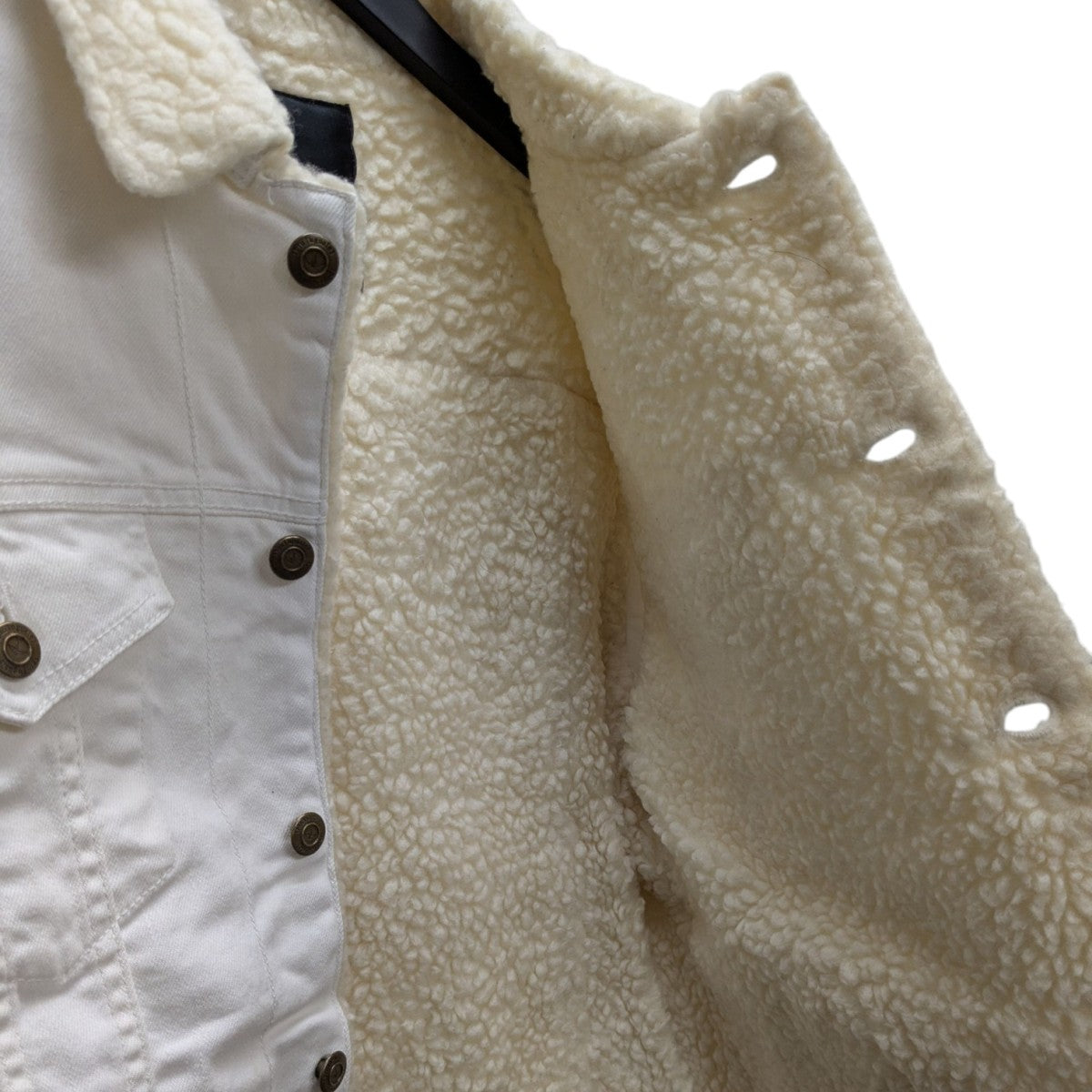 PROGRESSIVE DENIM WOOL BOA ボアデニムジャケット