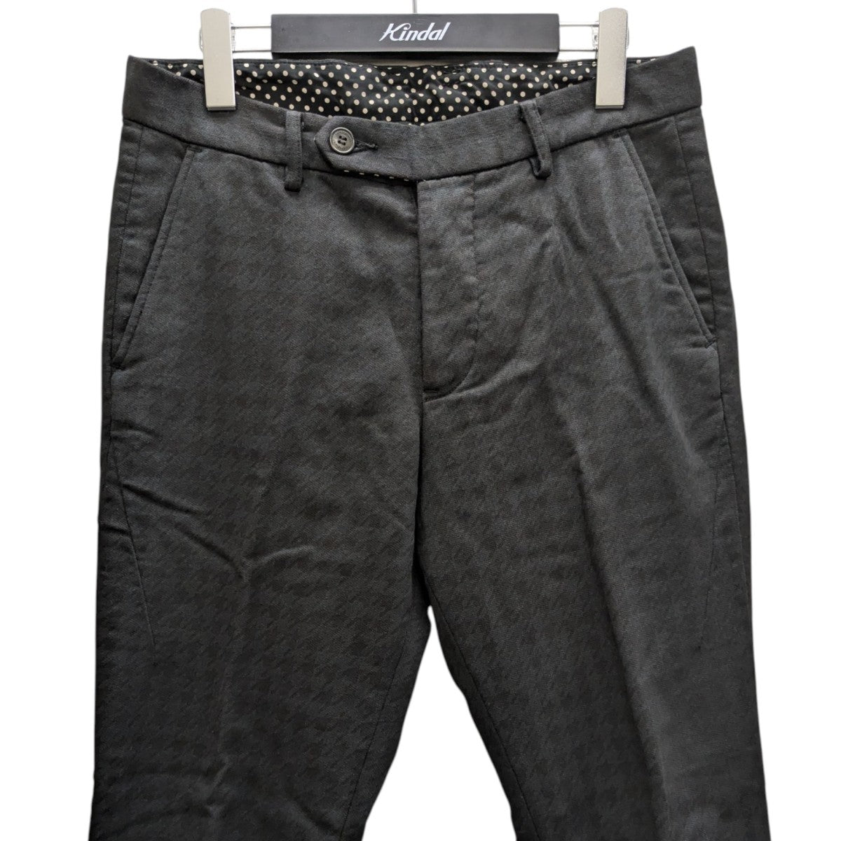 HOUNDTOOTH NEW WAVE TROUSERS トラウザーパンツ