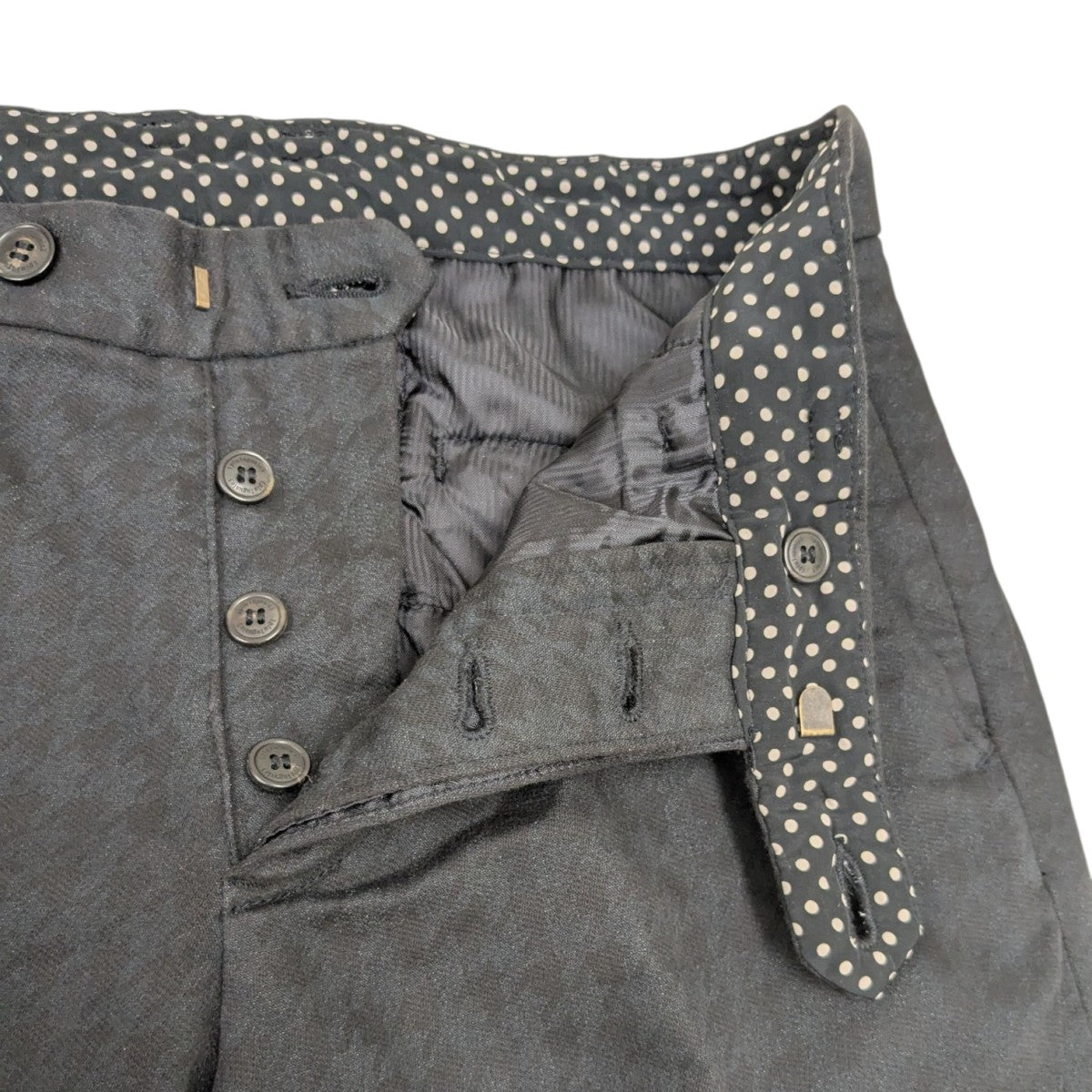 HOUNDTOOTH NEW WAVE TROUSERS トラウザーパンツ