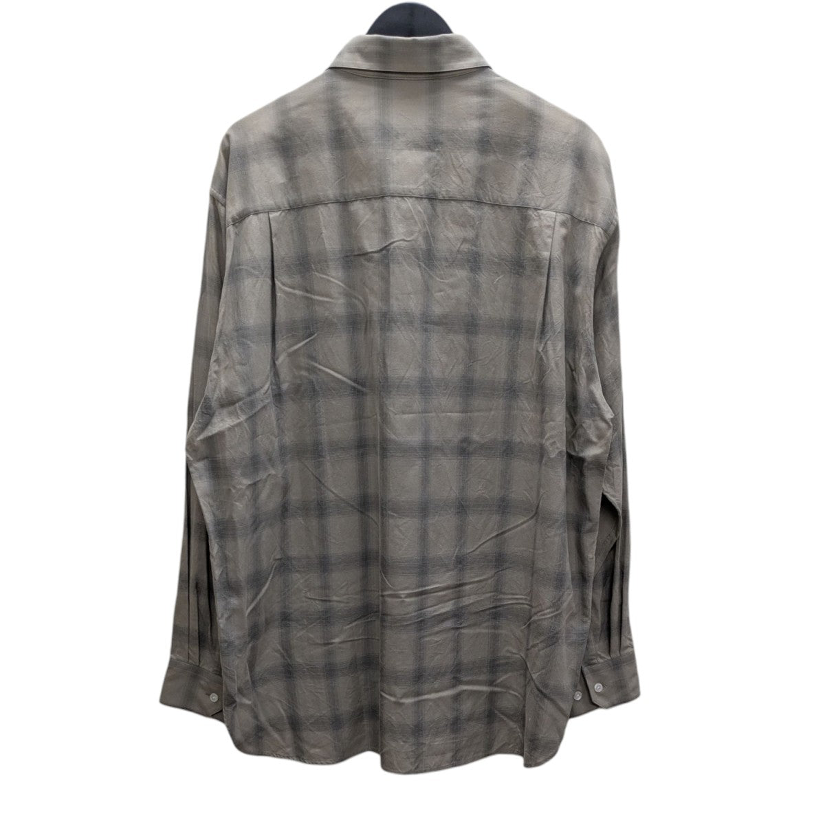 stein(シュタイン) 25SS C R CHECK OVERSIZED DOWN PAT SHIRT