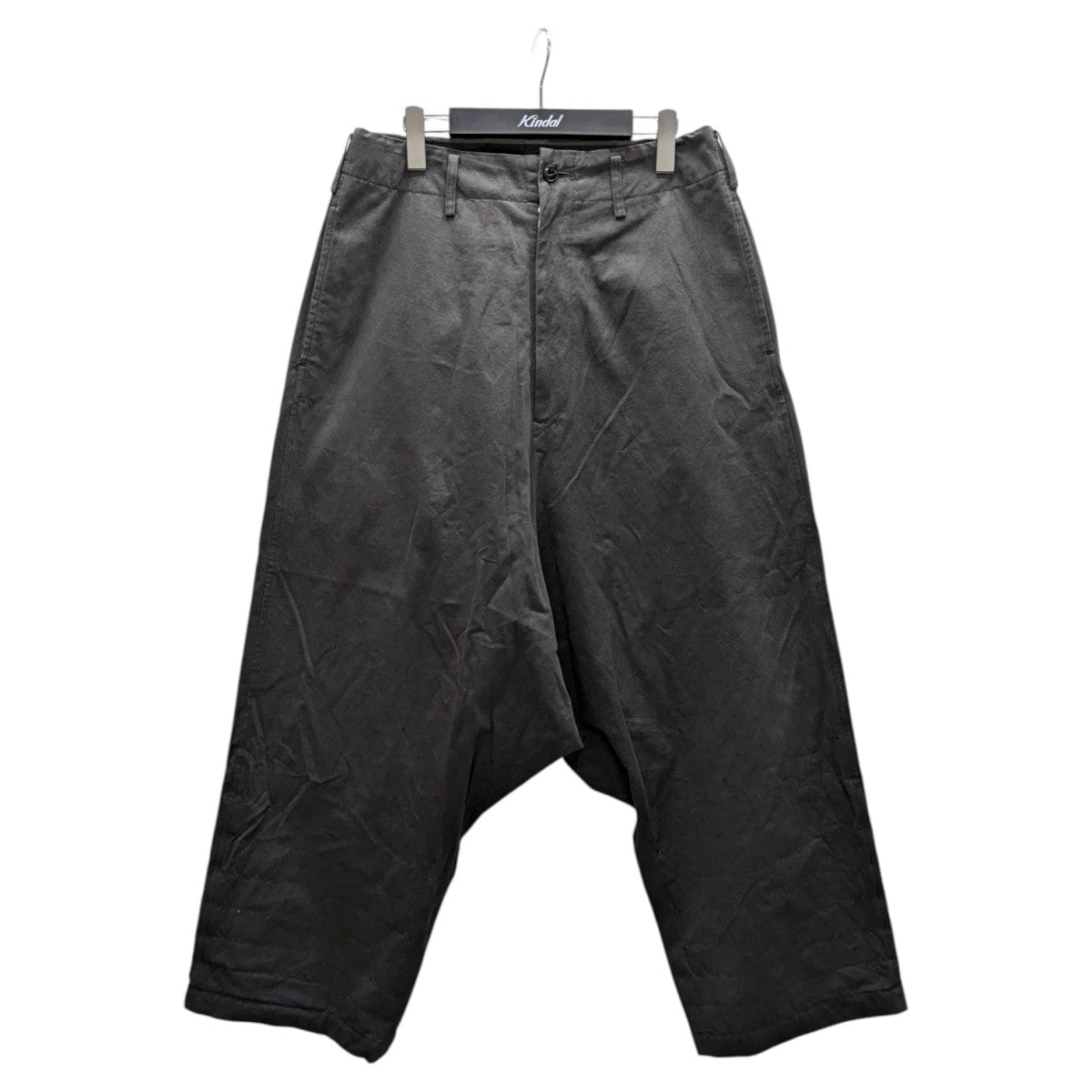 新品未使用タグ付き　Ground Y グラウンドワイ　ブラック サルエルパンツ Ground Y Yohji Yamamoto [グラウンドワイ ヨウジヤマモト] W/E