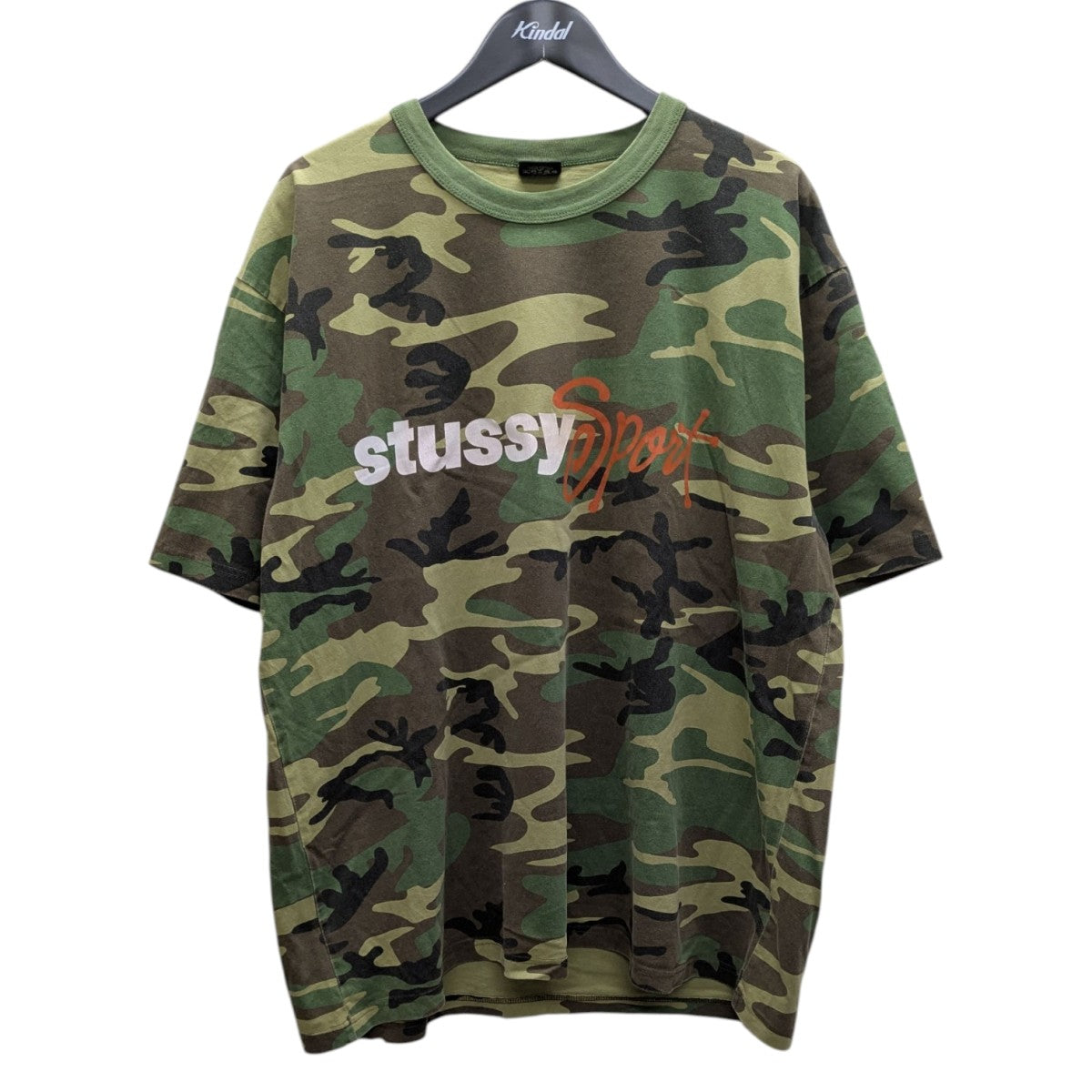 stussy(ステューシー) 24SScript Tee CamoカモフラTシャツ