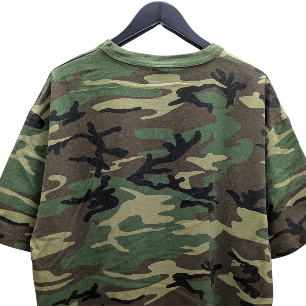 24SScript Tee CamoカモフラTシャツ