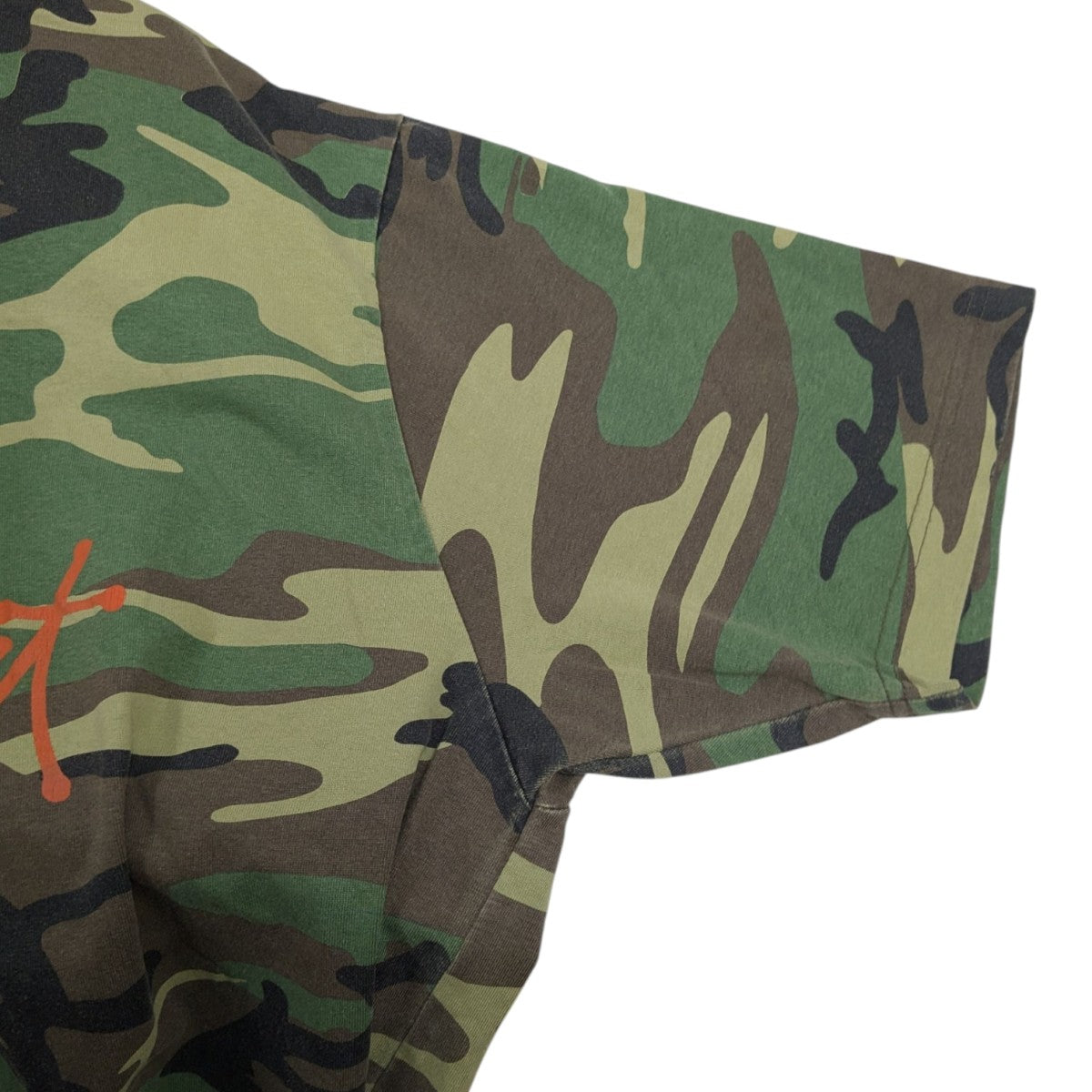 24SScript Tee CamoカモフラTシャツ