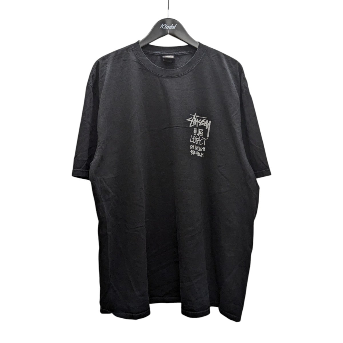【OUR LEGACY】バックプリント Tシャツ｜リボンタイ付き OUR LEGACY Tour Tシャツ | ブラック | FARFETCH JP