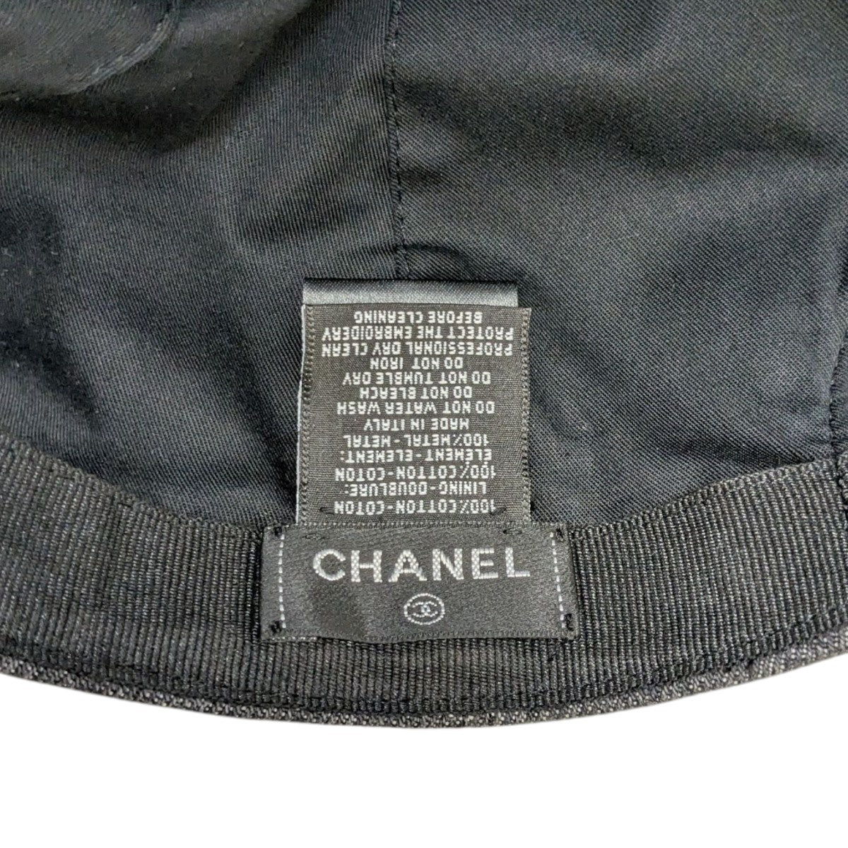 シャネル　デニムキャップ CHANEL(シャネル) デニムキャップ グレー｜【公式】カインドオル