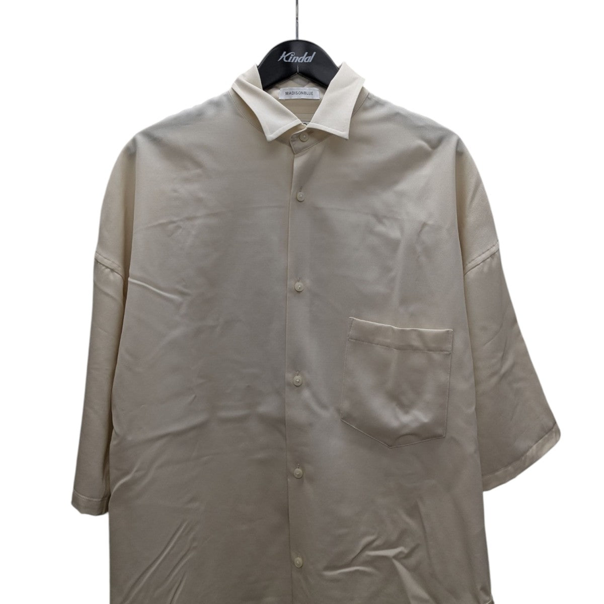 MADISON BLUE 25SSJ．BRADLEY SHIRT半袖シャツ 古着・中古-2枚目のアイテム画像