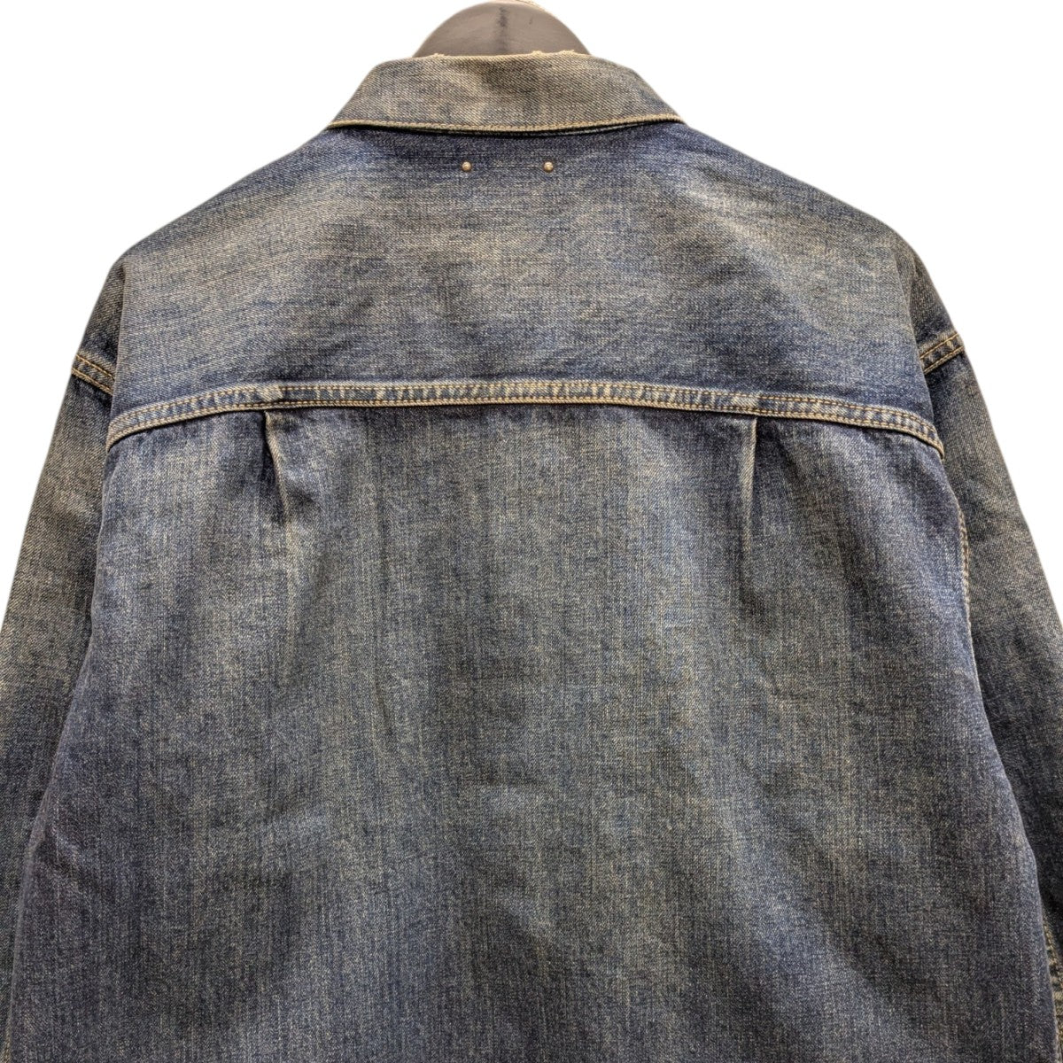 専用⭐︎古布　幟旗　リメイクデニムジャケット MINEDENIM(マインデニム) 25SS RF-GJKT - USD デニムジャケット