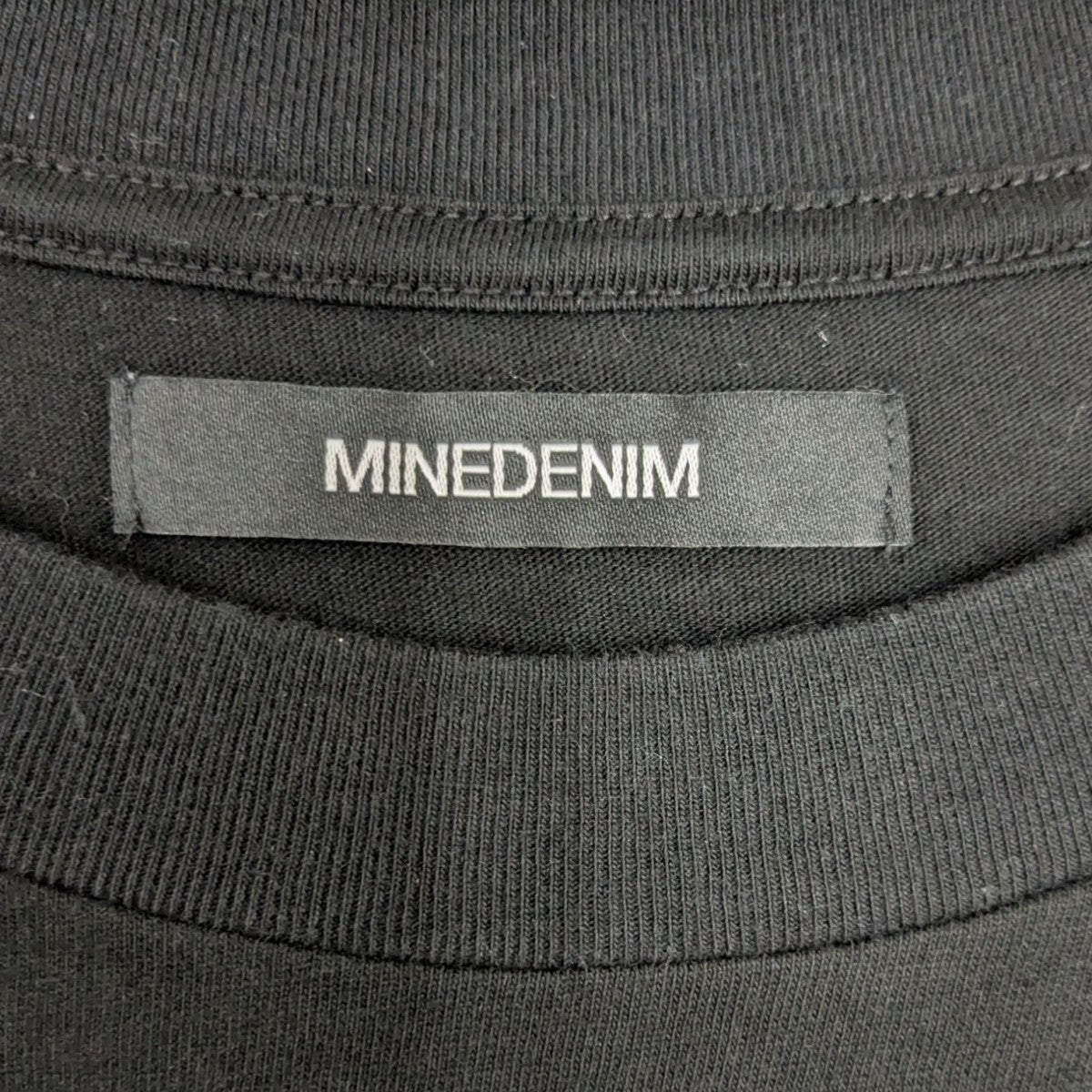 MINEDENIM×Blondie プリントTシャツ MND-BLD002 ブラック サイズ XL