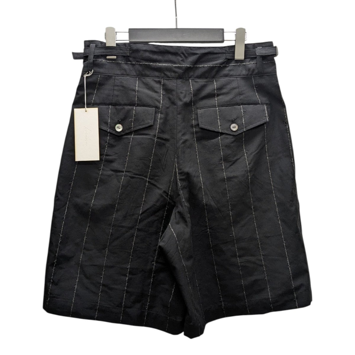 IRENISA(イレニサ) TWO TUCKS WIDE SHORTSショートパンツIH-25SS