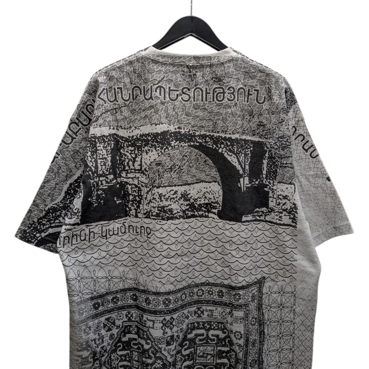 LES SIX(レシス) greed tee(AZ)プリントTシャツfyrtiosju-8-gt