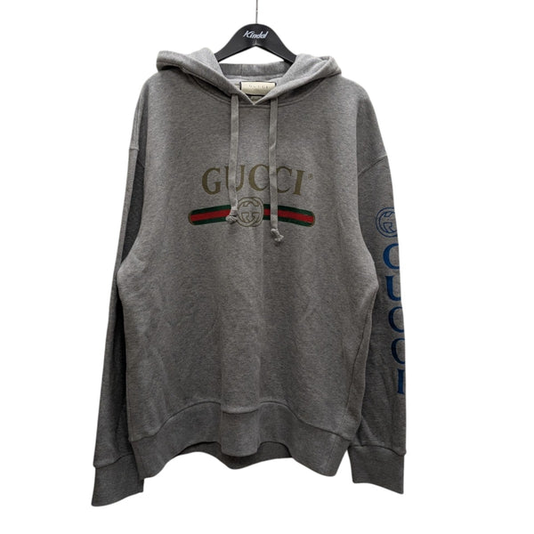 GUCCI スターアンドムーン シェリーライン パーカー Sサイズ ボタン式 超人気モデル】GUCCIグッチ/ハーフジップパーカー/シェリーライン/現行