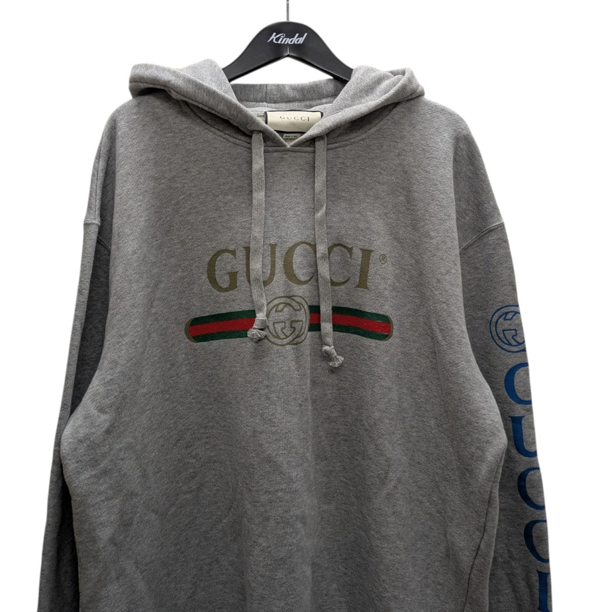 GUCCI 花柄 アイボリーパーカーフード付き GUCCI 花柄 アイボリーパーカーフード付き