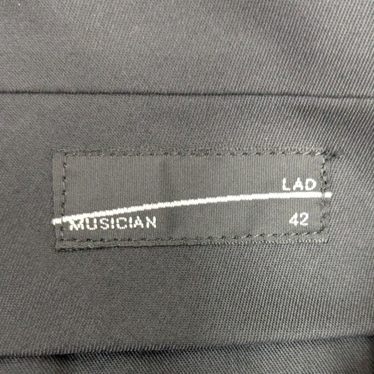 LAD MUSICIAN(ラッドミュージシャン) 25SS STRAIGHT SLACKS